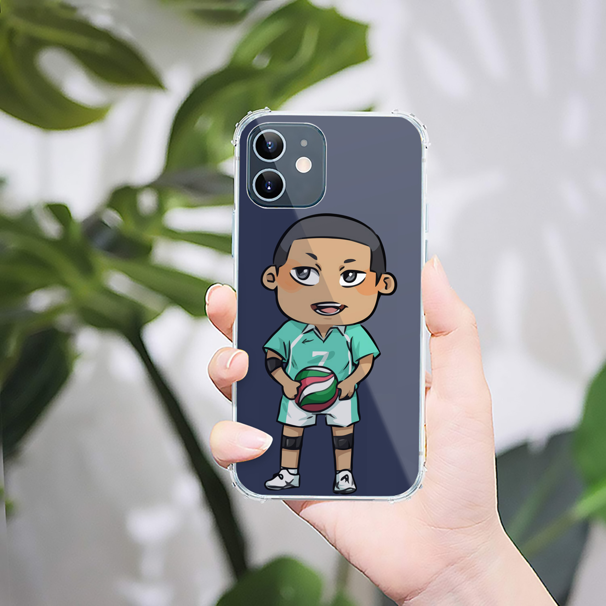（画像用） ハイキュー!! Haikyu!! 【iPhone 12シリーズ対応】透明スマホケース（クリアソフトケース）